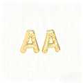 Customized A-Z26 Letters Stainless Steel English Expansion Letter Miscellaneous Senior Sense Stud Earrings