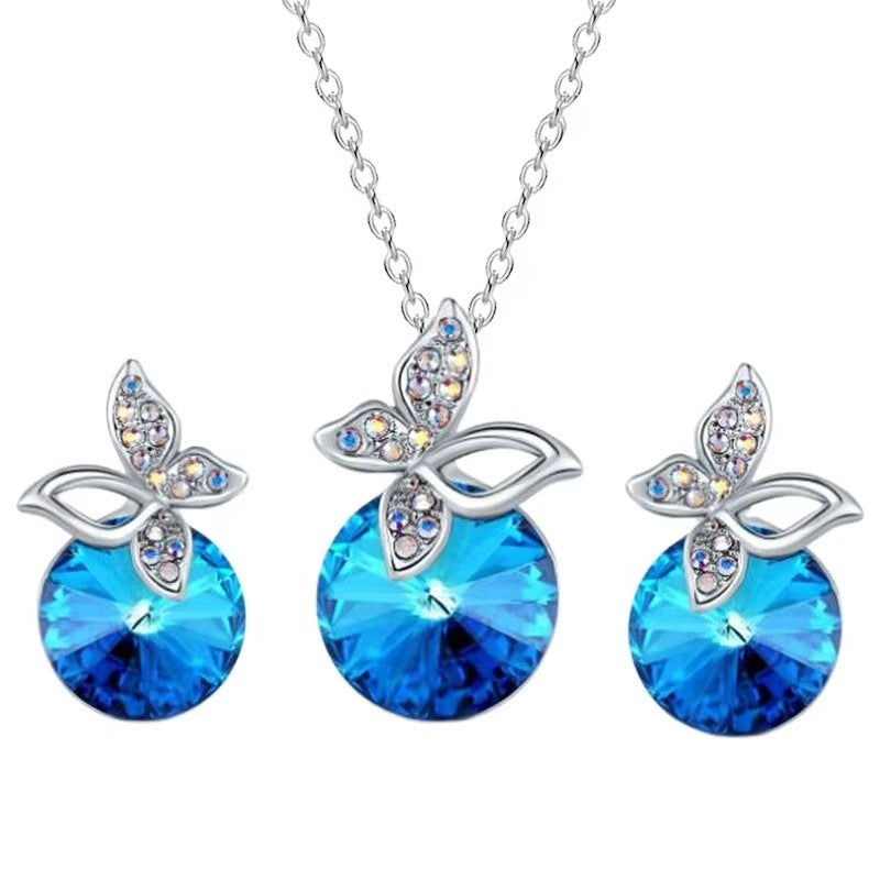 Alloy Necklace Earring Set