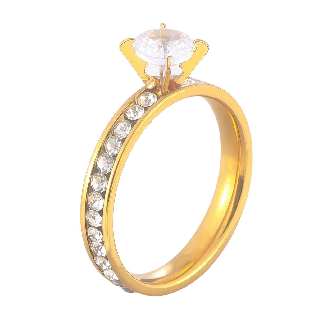 Stainless Steel Ring Fashion Personality Couple Ring