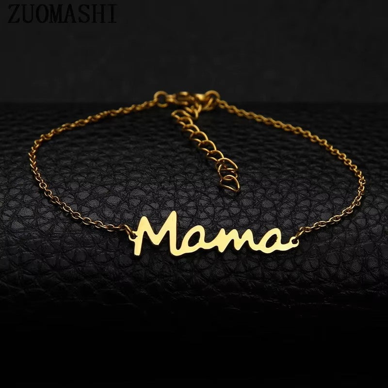 Personalized Name Anklet Bracelet Made with Any Name