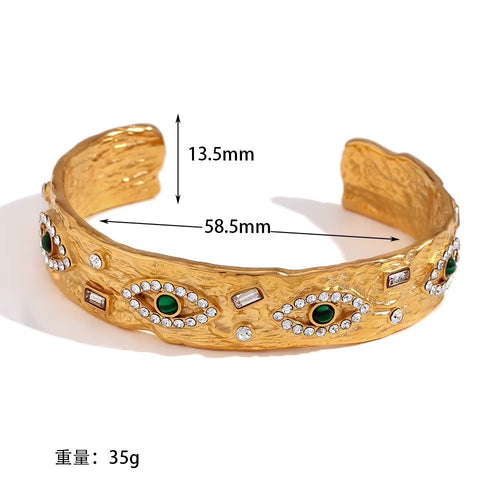 Alloy Bangle Earring Set