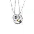 Sun Moon Projection Necklace 100 Languages 'I Love You'