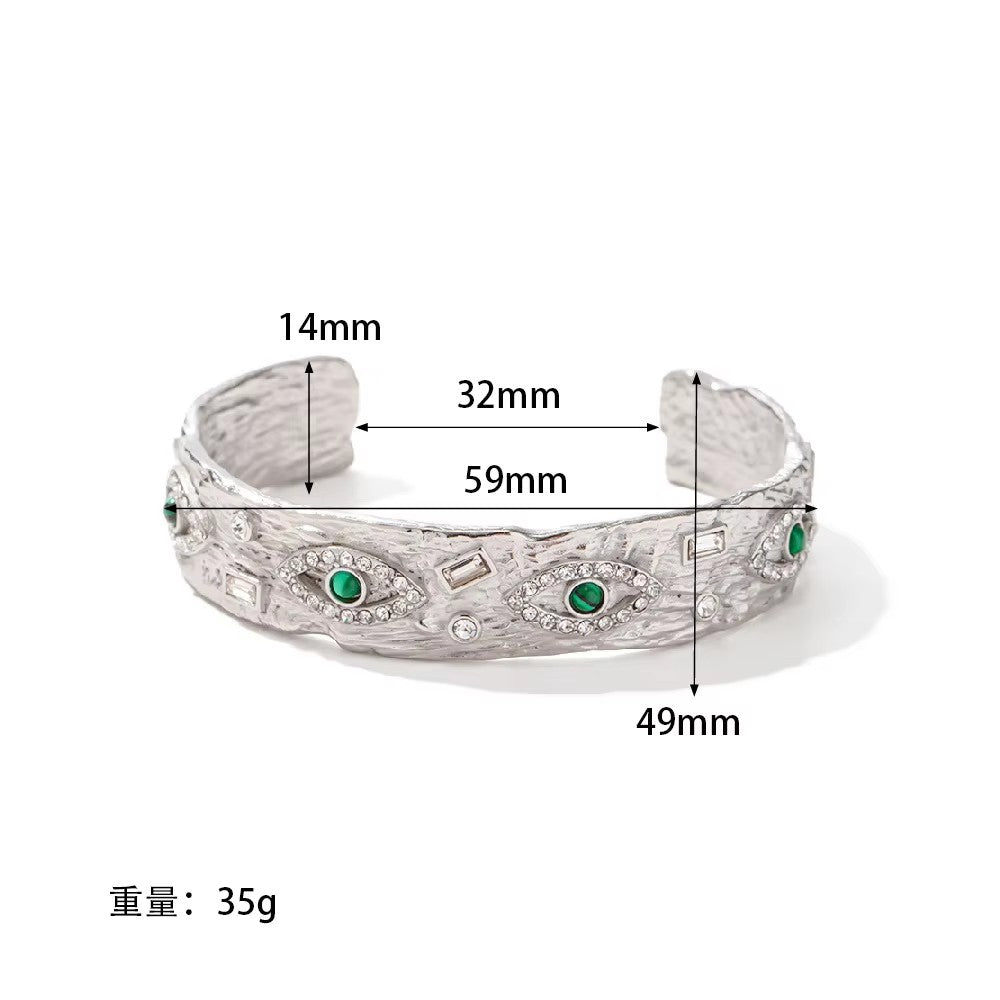 Alloy Bangle Earring Set