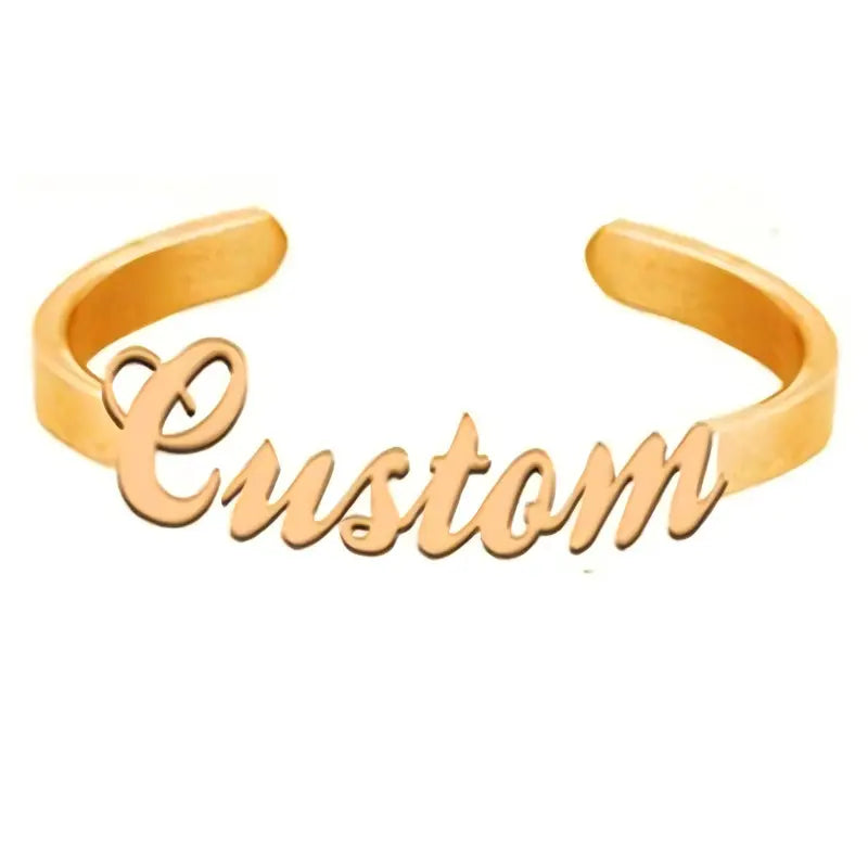 Personalized Name Necklace and Name Hoop Earrings Bracelets Jewelry Set