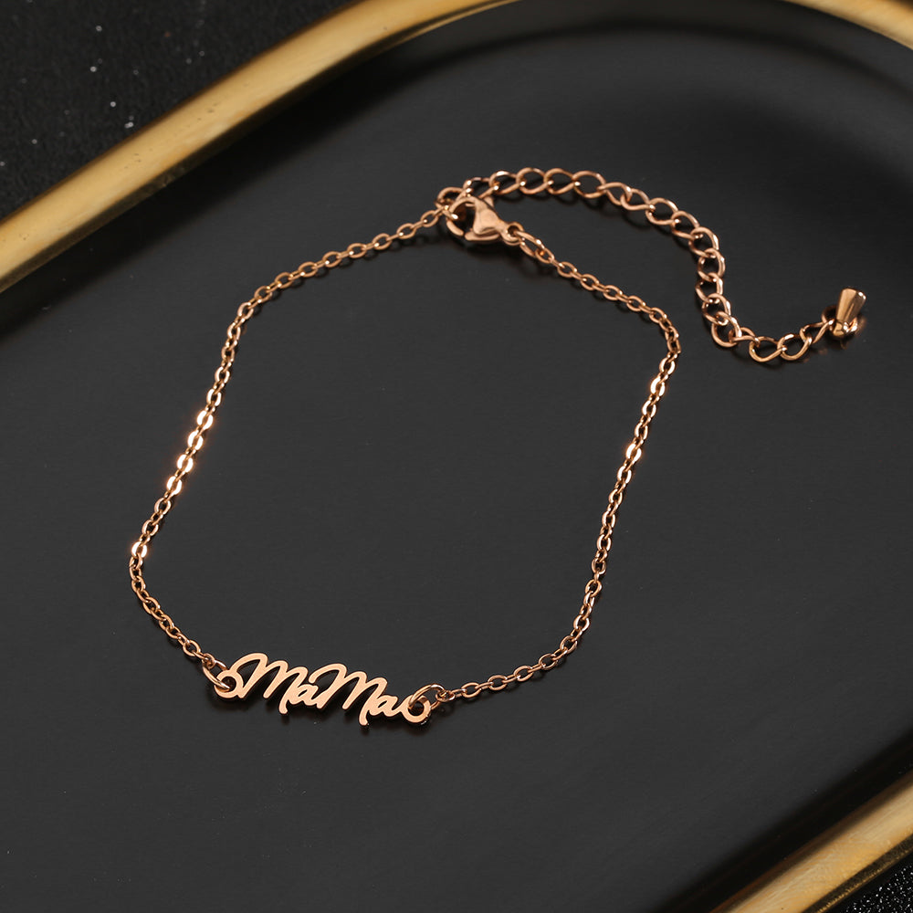 Custom Multi Name 304 Stainless Steel Bracelet