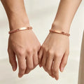 Personalized Steel Name Couple Friendship Bracelet Anklet Jewelry